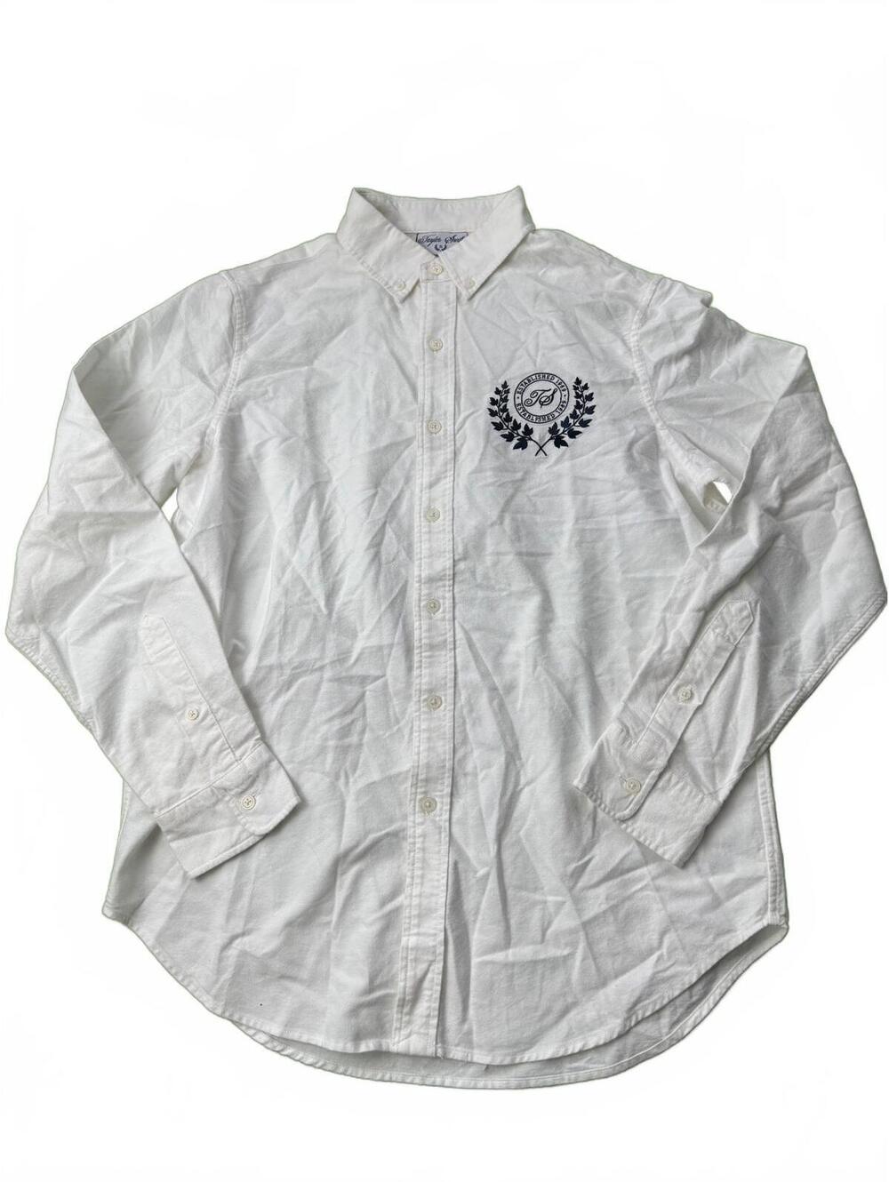 Taylor Swift 1989 TS Crest Oxford Shirt White Small